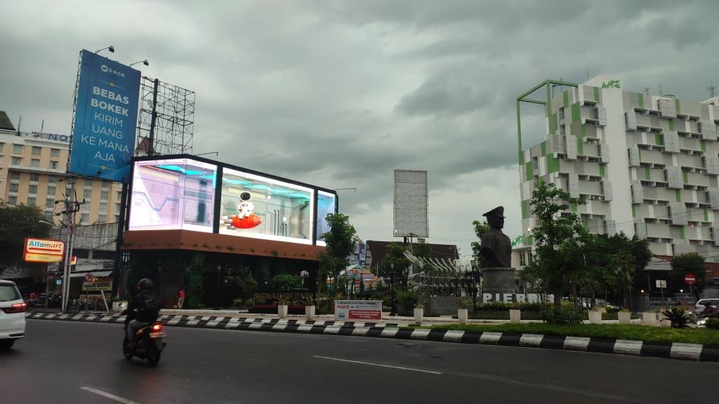 Tren Pemasangan Videotron Di Kota Besar