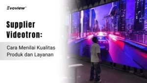 Pemeriksaan modul LED dari supplier videotron terpercaya